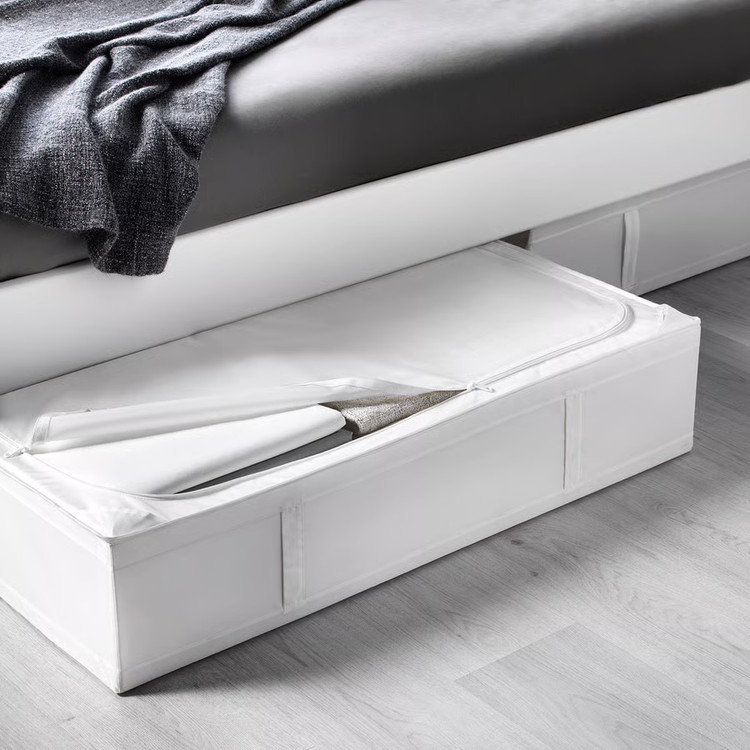 باکس نظم دهنده ایکیا SKUBB سفید، 90x53x19 سانتیمتر