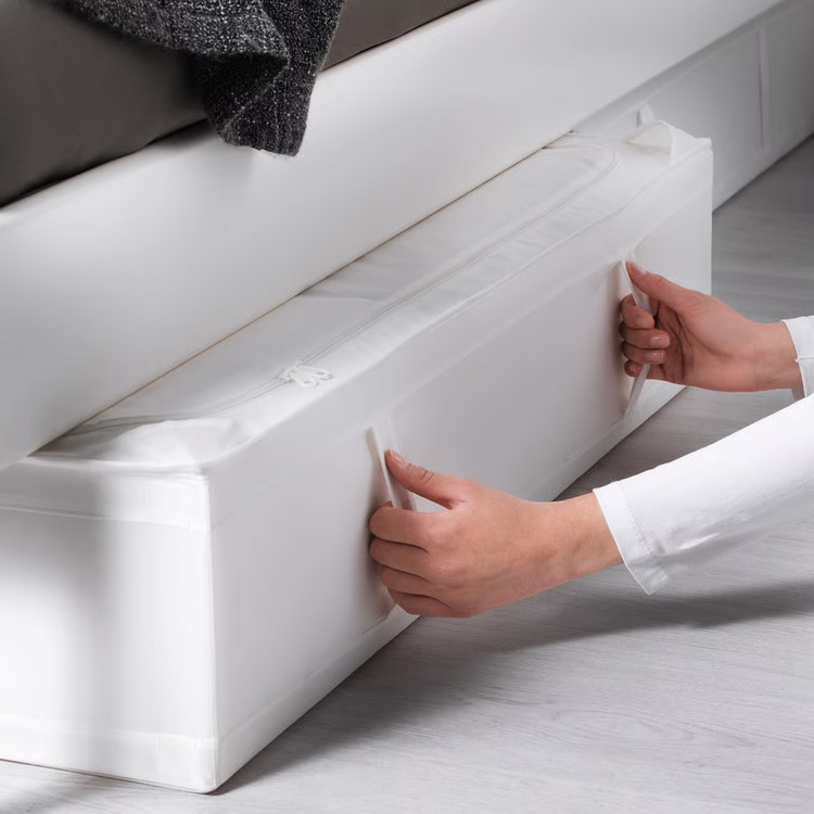 باکس نظم دهنده ایکیا SKUBB سفید، 90x53x19 سانتیمتر