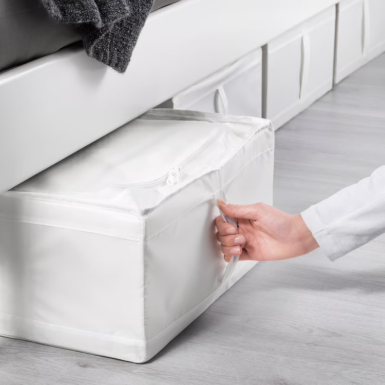باکس نظم دهنده ایکیا SKUBB سفید، 43x53x19 سانتیمتر