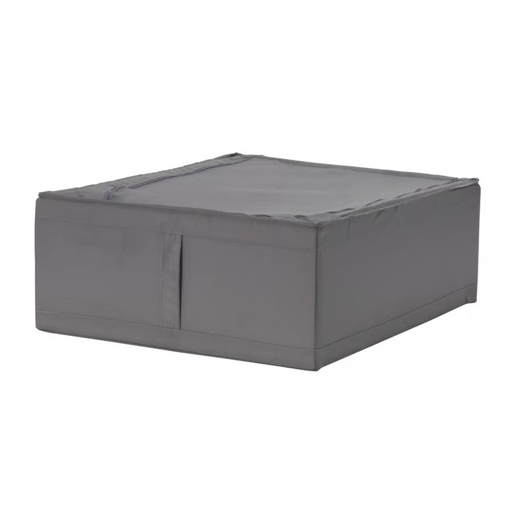 باکس نظم دهنده ایکیا SKUBB خاکستری تیره، 43x53x19 سانتیمتر